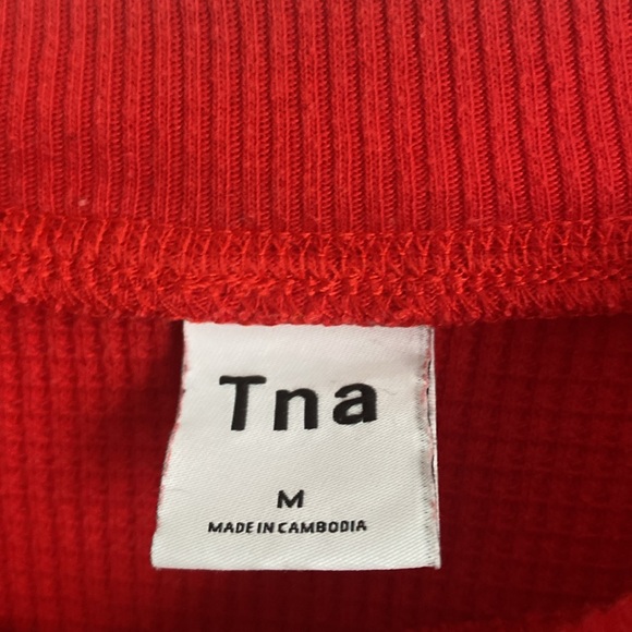 TNA red woolen sweater - Picture 2 of 3